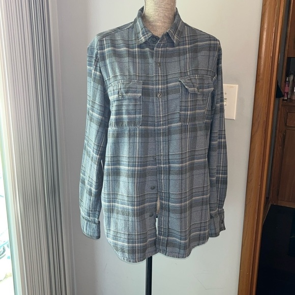 Red Head Ranch Plaid Long Sleeve Shirt size Medium.  Super soft.  100% cotton - Picture 1 of 10